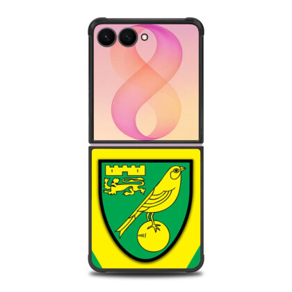 Norwich City FC Samsung Galaxy Z Flip8 case (ver. 1)