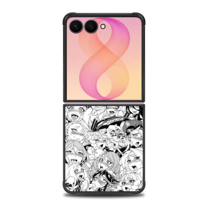 Ahegao Collage Samsung Galaxy Z Flip8 case (ver. 1)